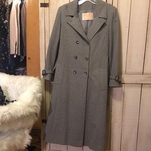 PENDLETON %100Virgin Wool Floor LengthTrench Coat